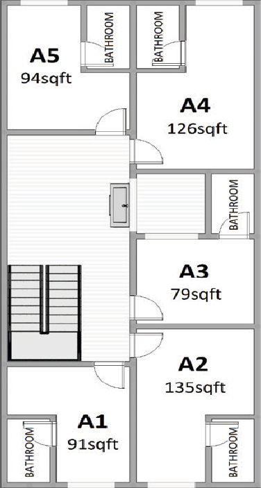 Cambridge Level A Floor Plan