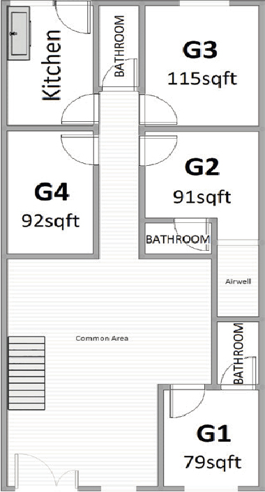 Oxford Ground Floor Floor Plan