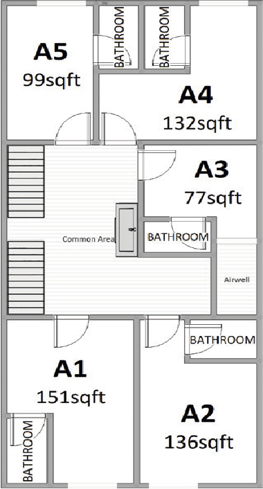 Oxford Level A Floor Plan