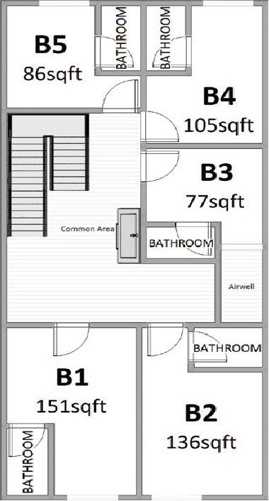 Oxford Level B Floor Plan