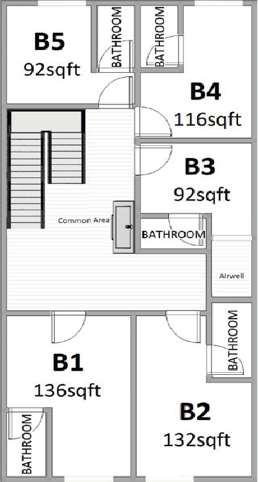 Tsing Hua Level B Floor Plan