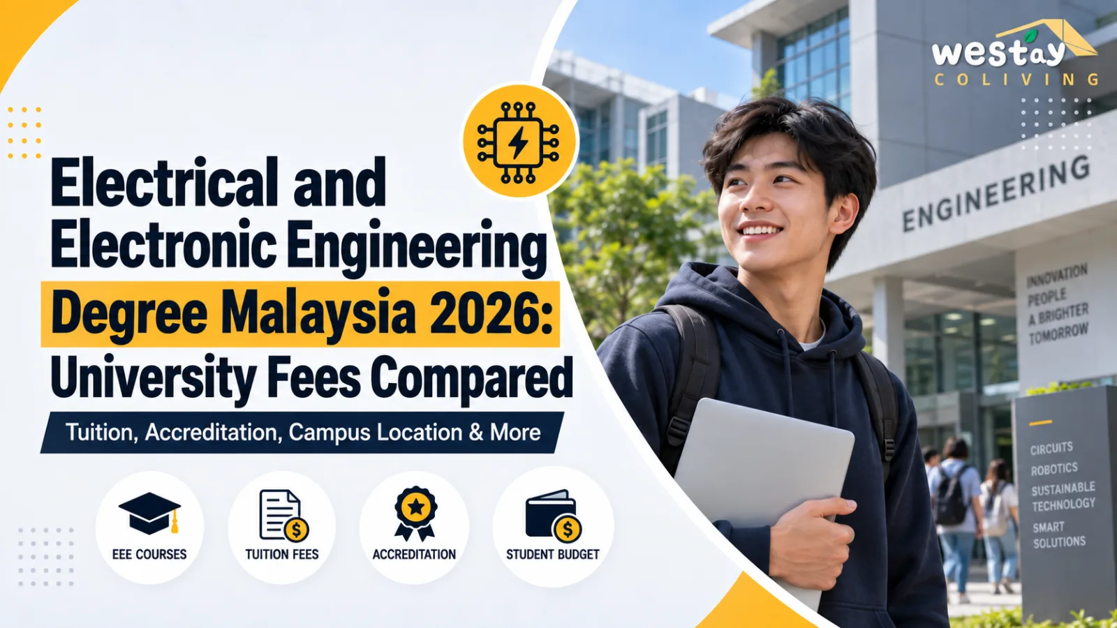 Electrical and Electronic Engineering Degree Malaysia 2026: University Fees Compared ｜ Westay Coliving
