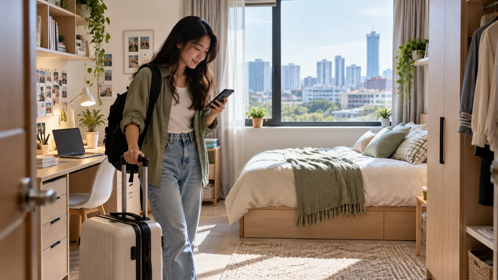 Student check in room | Westay Coliving Student check in room | Westay Coliving